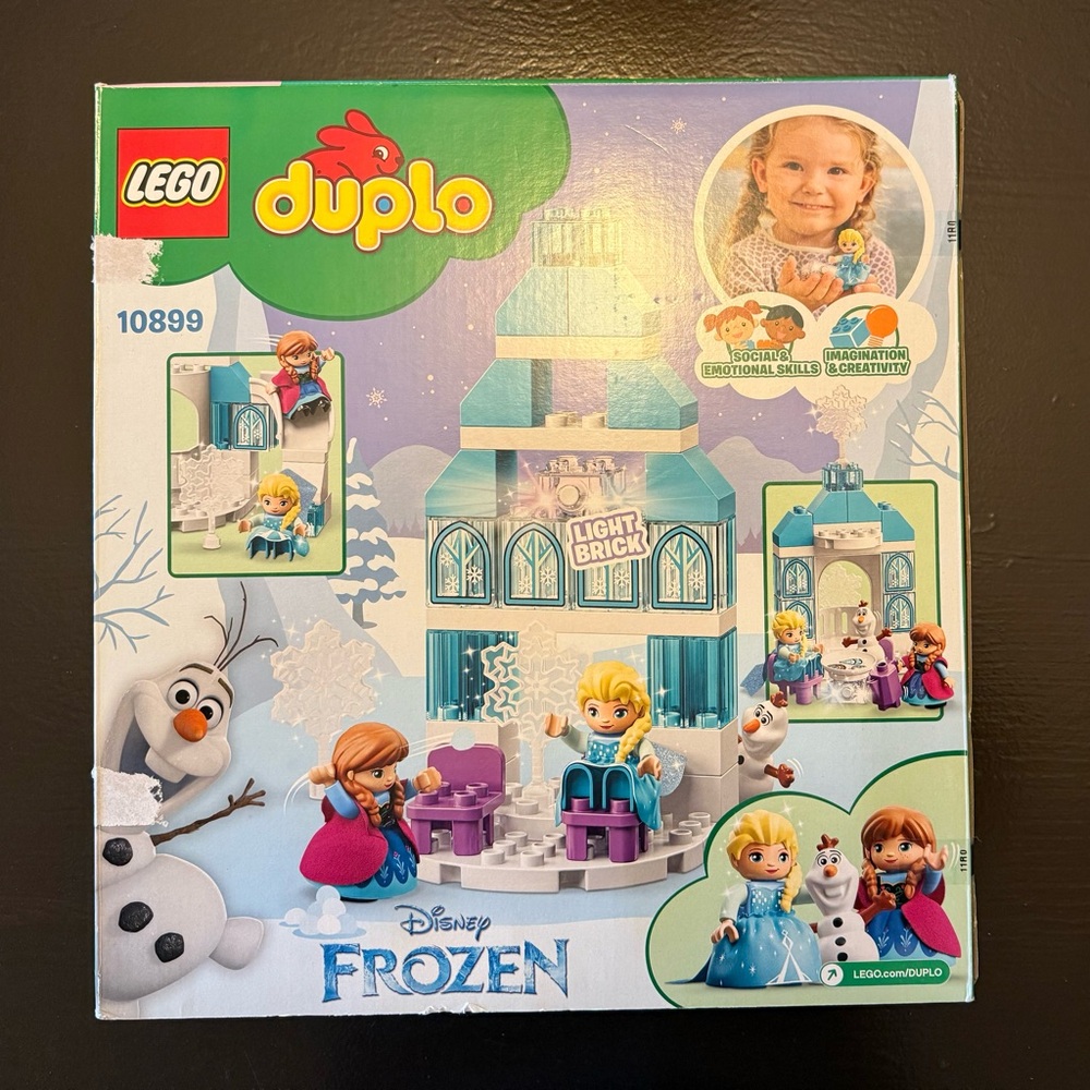 LEGO DUPLO 10899 Disney Frozen Ice Castle Set with Box